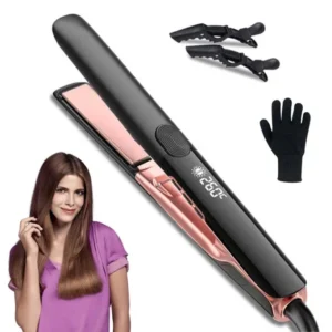 Professional - Flat Iron Negative Ion Ceramic Hair Straightener